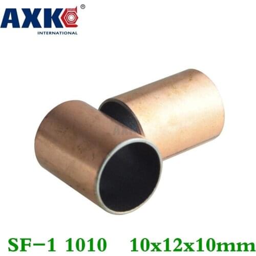 1010 Axk 10pcs Sf-1 Self Lubricating Composite Bearing Bushing Sleeve Free Shipping Sf1 10x12x10 Mm