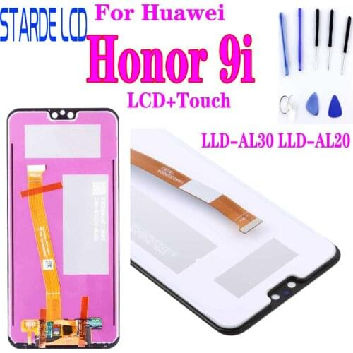 5.8" LCD For Huawei Honor 9i LCD Display Touch Screen Digitizer Replacement For Huawei Honor 9i Display LLD-AL30 LLD-AL20