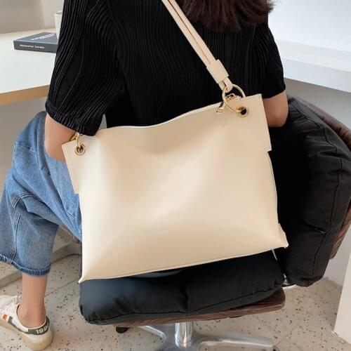 Big Casual Totes Bag with Coin Wallet Women Quality Soft Pu Leather Shopper Bags Large Messenger Handbag Female Shoulder Set Bag