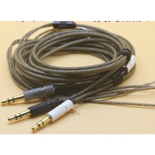 C5 Silver plated wire DIY earphone wire