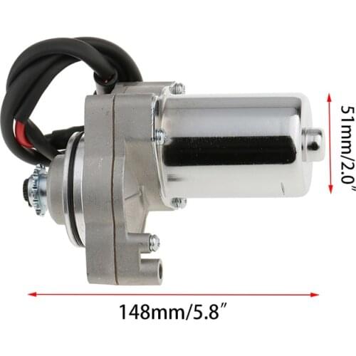 3 Bolt Motor Electric Starter Motor 12v for 50cc 70cc 90cc 110cc 125cc 4 Stroke Engine Motorcycle Bike ATV Quad