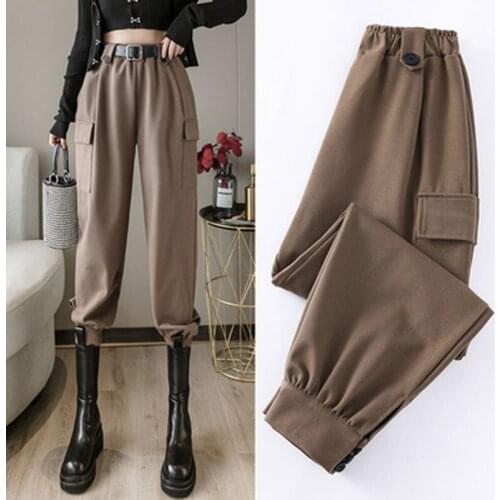 Ggright Women's Trousers Harem Pants