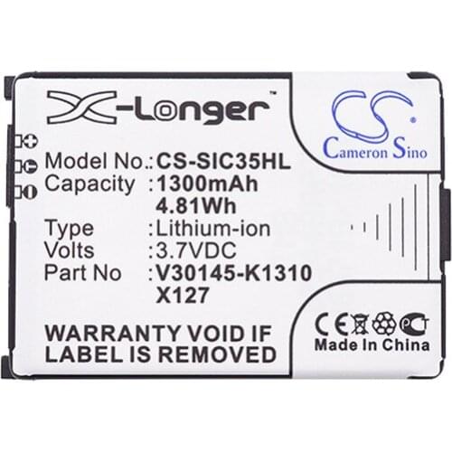 CameronSino for SIEMENS 3506 3508 3518 3568 3608 C35 C35e C35i M35 P35 S35 S35i S46 S47 L36880-N5401-A102 battery