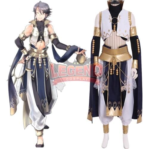 Cosplaylegend Fire Emblem Heroes Indigo Dancer Cosplay costume adult male costume outfit all size custom made