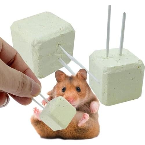 Mineral Calcium Hamster Molar Stone Rabbit Chinchillas Teeth Grinding Calcareous Stone For Guinea Pigs Small Pet Supplies Toy