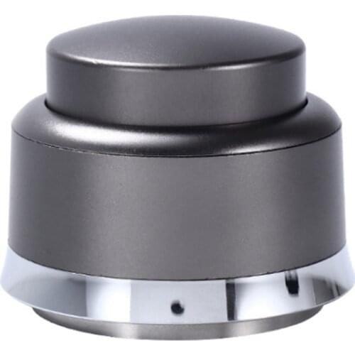 Coffee Press 58mm Stainless Steel Flat Bottom Press Type Distributor Press Powder Hammer Coffee Maker