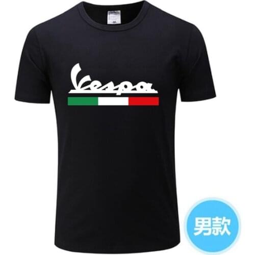 2021 Brand Men Vespa PX 125 T Shirt Mens Womens Print T-Shirt Motorcycle Casual Men Vespa Women TShirt Man TShirts 55-HHG
