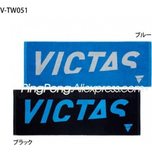 Original VICTAS Table Tennis Towel V-TW052 Large Size 100% Cotton Sport Gym Badminton Ping Pong Towel