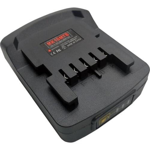 MK18MTB Battery Converter Adapter for Makita 18V Li-Ion Batteries Convert To for Metabo 18V Power Tools Lithium Battery