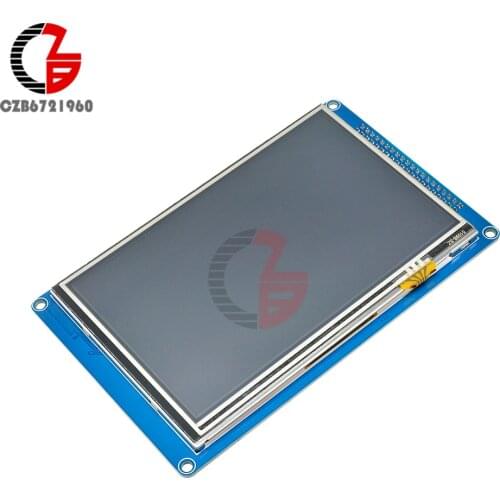 5 inch 5.0" 800*480 TFT LCD Display Module SSD1963 Controller Board with Touch Panel SD card for Arduino 51 AVR STM32