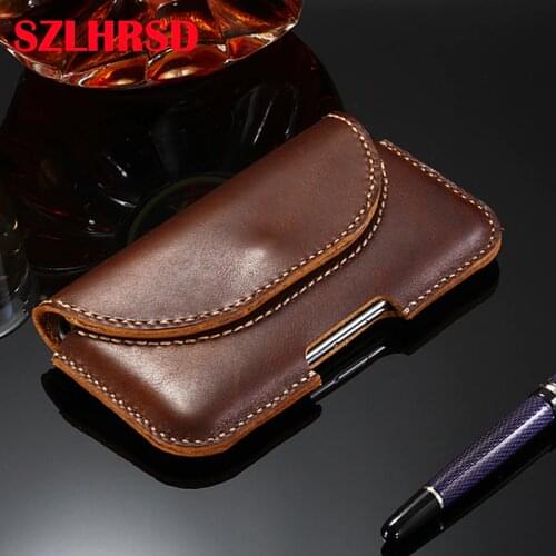 For Vivo Z5 Mens Waist Pack Belt Clip Bag For Philips S561 Pouch Holster Case Cover Classical Phone Case for Leagoo M12