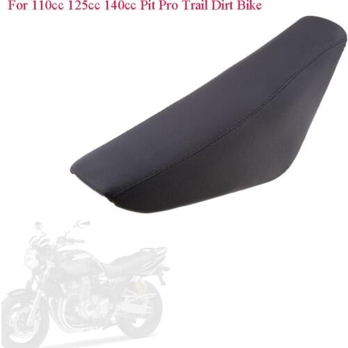 Black Flat Tall Foam Seat CRF50 for 110 125 140cc PIT PRO TRAIL DIRT BIKE New Seat Assembly