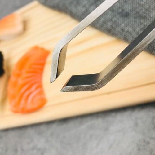 1PC Stainless Steel Tongs Fish Bone Remover Tweezers Pig Chicken Hair Clipper Remover BBQ Tool Kitchen Accessories