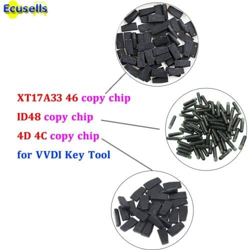 10pcs/lot ID48 48 4D 4C Copy Chip Original special copy 46 chip XT17A33 for XHORSE VVDI Key Tool Replicable Non-generatable