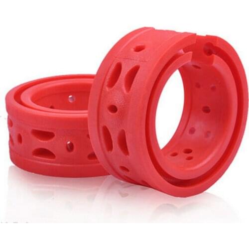 2Pcs type C Car Auto accessory Shock Absorber Spring Bumper Power Cushion Buffer Rubber Shock Absorption Protective Suspension