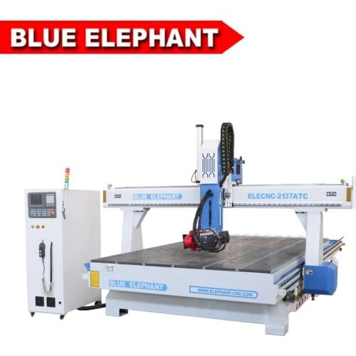 2137 Linear 4 Axis ATC automatic tool changeR cnc router machines for wood door suitable for Europe market