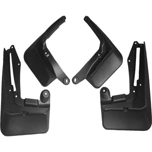 4pcs Premium Auto Front&Rear Heavy Duty Molded Flares Splash Mud Flaps Guards Fenders For BMW 5 Series 2017-2018