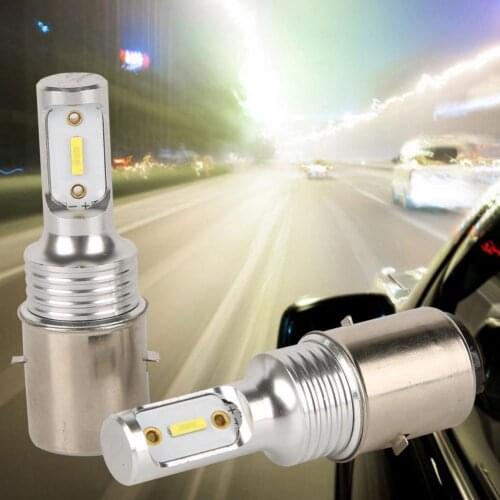45% Hot Sales!!! 2Pcs H6 LED Headlights White Lights Anti-interference 30W IP67 Waterproof Lamps for Vehicles