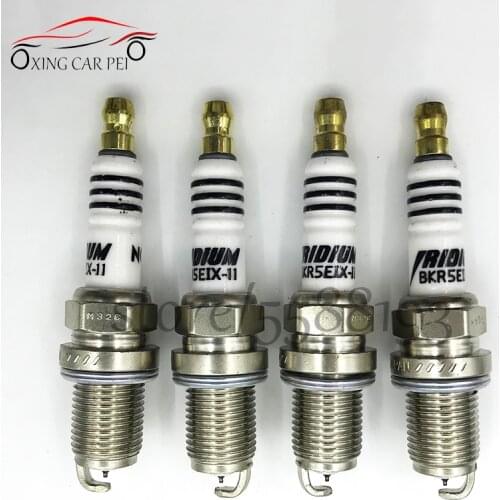 6pcs High Quality BKR5EIX-11 5464 Iridium Spark Plug For TOYOTA SUZUKI BKR5EIX11 5464 Auto Part