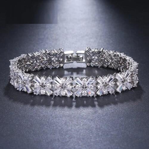 Crystal Chain Bracelet