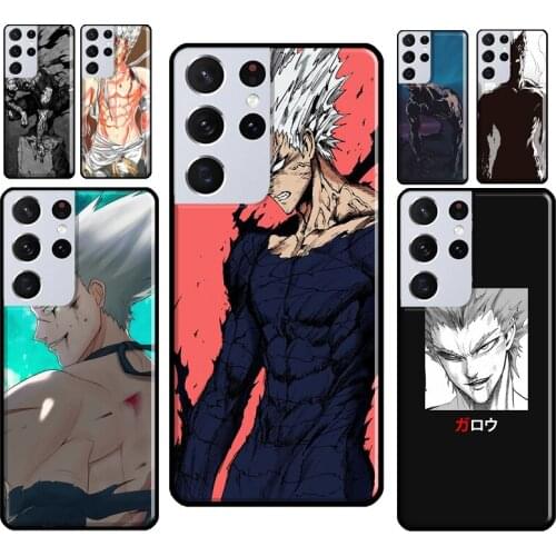 Garou One Punch Man Phone Case For Samsung Galaxy S8 S9 S10 Plus S20 FE Note 10 Plus Note 20 Ultra S21 Coque