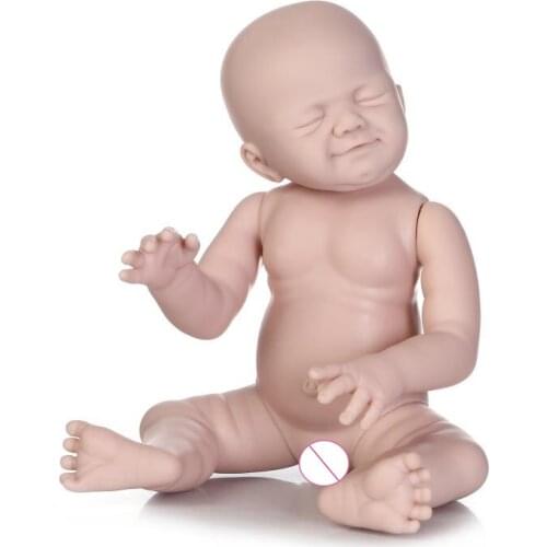 Rebirth Infant Mould Reborn Doll Kit Anatomically Correct full silicone vinyl doll Prototype