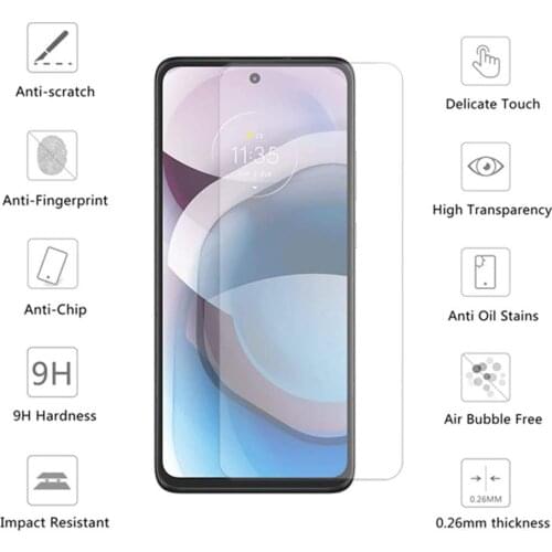 HD Tempered Glass For Motorola One Power Hyper Zoom Macro One Action Vision Fusion Plus Screen Protector For Moto One 5G ACE UW