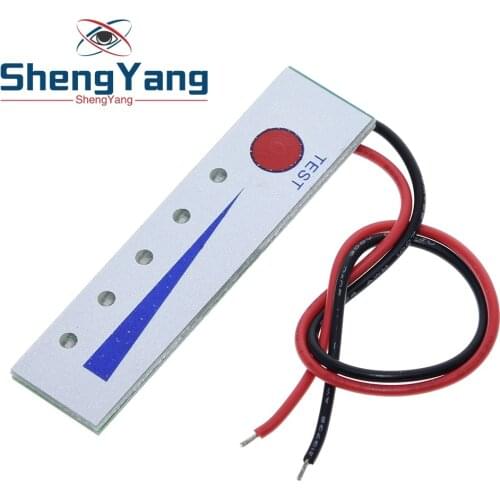 TZT 12V Lithium Battery Capacity Indicator Electricity Power Level Tester Li-ion Display