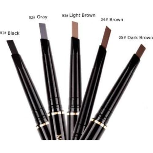 5 Colors Eyebrow Pencil Cosmetics Natural Long Lasting Paint Waterproof Rotating Automatic Eyebrow Pencil Makeup Tools