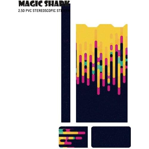 Magic Shark Vendetta Sterero Film PVC Sticker For Juul E Cigarette For Juul Skin Vape Case