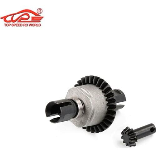 Metal Differential Helical Gear and Drive Bevel Gear for 1/8 HPI Savage XL FLUX ROFUN ROVAN TORLAND Monster Brushless Truck Part