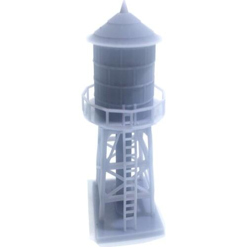 Train Railway Model Scene N Scale Ratio 1:150 Water Tower For N Train Layout Building