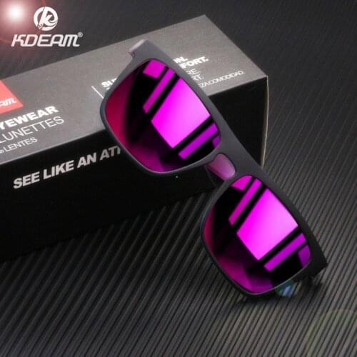 KDEAM Classic Design Mens Polarized Sunglasses Lightweight Frame Sport Style Sun Glasses Outdoor Travel UV400 Lens Goggles C24