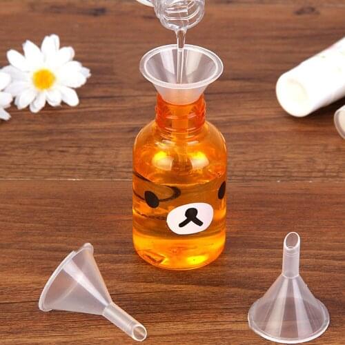 3pcs Stainless Steel & Plastic Funnel Set For Small Bottle Urn Funnel Kit