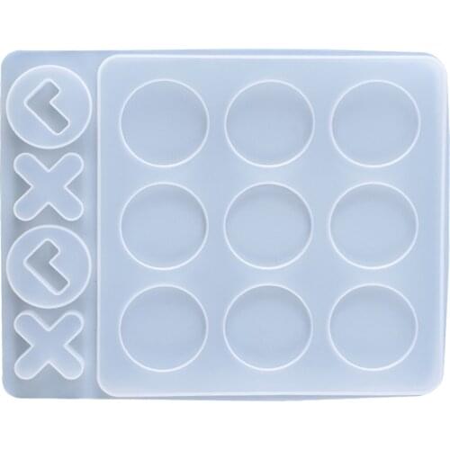 2020 New Handmade Game Board Resin Mold Nostalgic Fun DIY Crystal Epoxy Resin Resin Mold