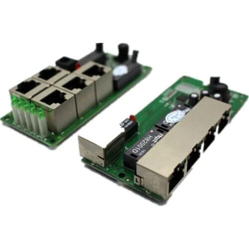 OEM high quality mini cheap price 5 port switch module manufaturer company PCB board 5 ports ethernet network switches module