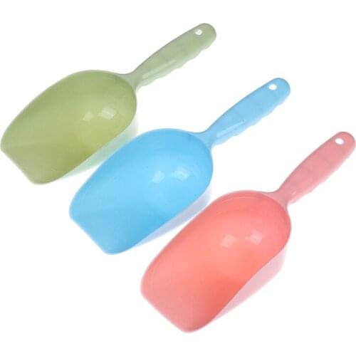Pet Feeding Shovel Large Capacity Thickening Cat Spoon Plastic Shovel Pet Feeder