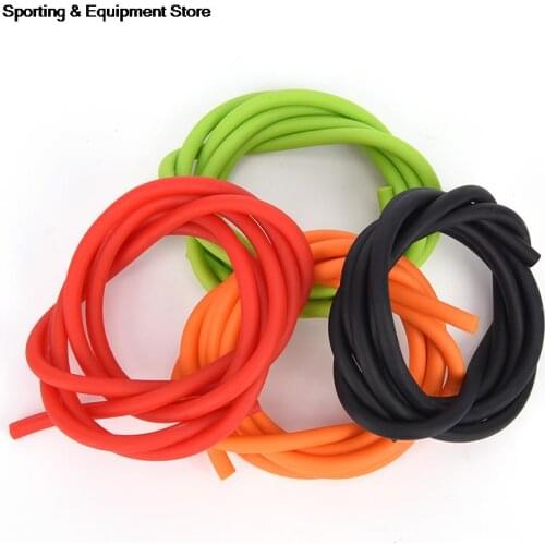 Natural Latex Slingshots Rubber Tube 1M for Outdoor Hunting Shooting High Elastic Tubing Band Tactical Catapult Bow Accessories