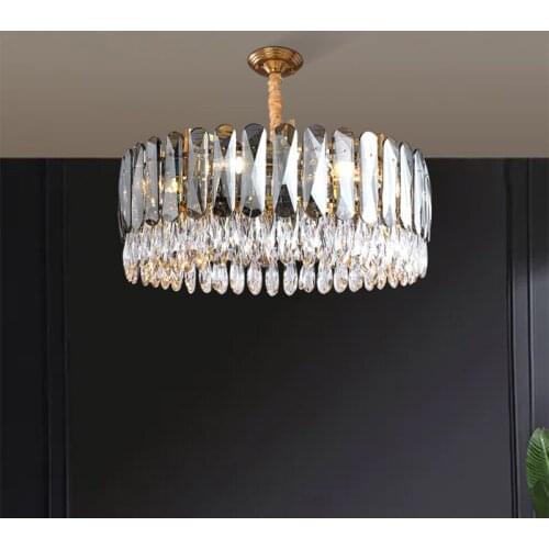 Modern Personality design Living room Lamp Atmospheric Crystal Chandelier Bedroom lamp Study Lamp Dining room Chandelier