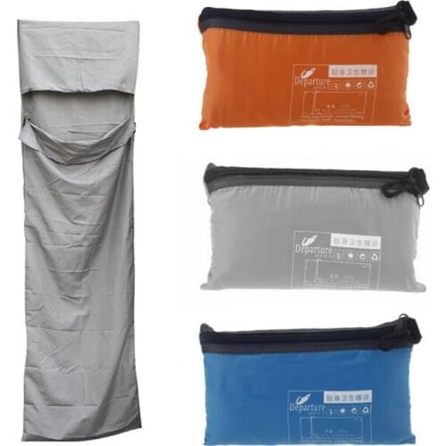 Ultralight Outdoor Sleeping Bag Liner Polyester Pongee Portable Single Sleeping Bags Camping Travel Healthy Outdoor Sleeping Bag