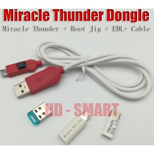 100% original miracle key /miracle thunder dongle instead of miracle box and key free shipping