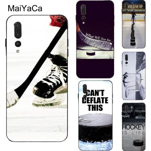 MaiYaCa Hockey Is Life Case For Huawei Honor 8X 9X 9 10 Lite 20 Pro 10i 7A Pro 7C 8A 8C 8S Y6 Y9 Y7 2019 Nova 5T