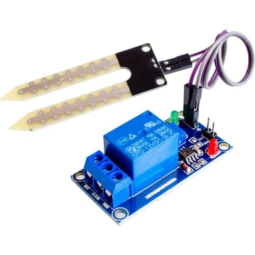 Soil Moisture Sensor 12V Relay Control Module DC 12V soil moisture sensor relay Automatic watering of humidity starting switch