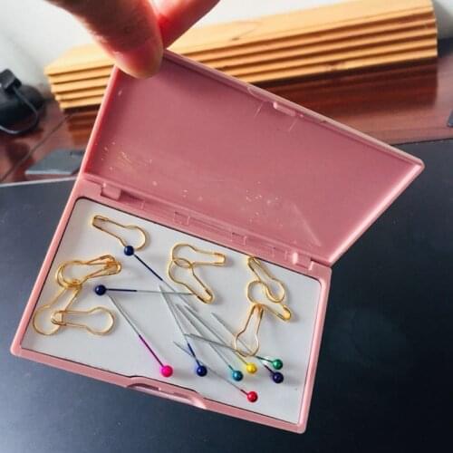 D08D Portable Magnetic Sewing Needle Keeper Holder Case Manual DIY Embroidery Cross Stitching Knitting Pin Plastic Storage Box
