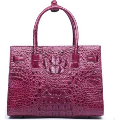 Dongou crocodile Female bag handbag Genuine leather female trend Genuine leather Single shoulder bag women handbag