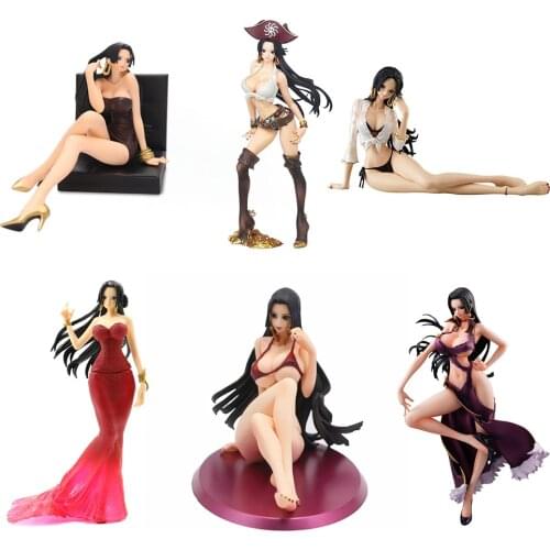 One Piece Figure Model Action Otaku Figurine Hancock Nami Empress Anime Collection Doll Toy Exquisite Quality Desktop Figma Gift