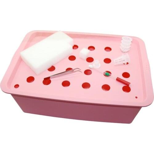 24-Hole plant seed hydroponic kit sunshine flower pot flower trough seedling indoor cultivation box planting kit seedling pot