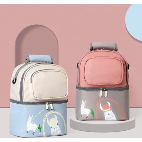 Insulation Bag Milk Storage Breast Pump Maternity Cooler Double Layer Fresh Keeping Baby For Food Bottle Mother Backpack Feeding