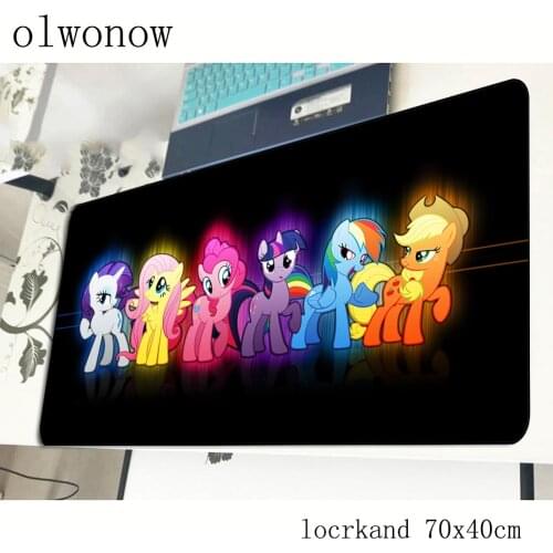 My little pony mousepad 700x400x3mm Birthday gaming mouse pad gamer mat present game computer desk padmouse keyboard play mats