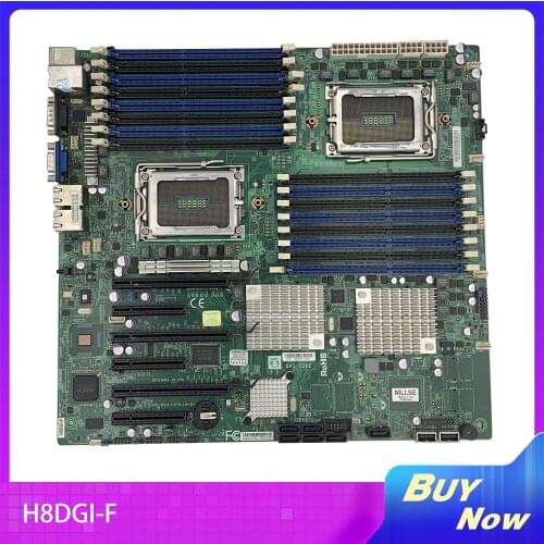H8DGI-F For Supermicro Server Motherboard AMD 6000 CPU Fully Tested